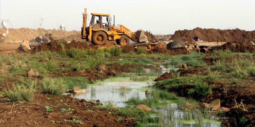 İsrail iki haftada üçüncü kez Gazze'deki tarım arazilerini sular altında bıraktı