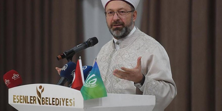 Diyanet İşleri Başkanı Erbaş'tan TOKİ açıklaması