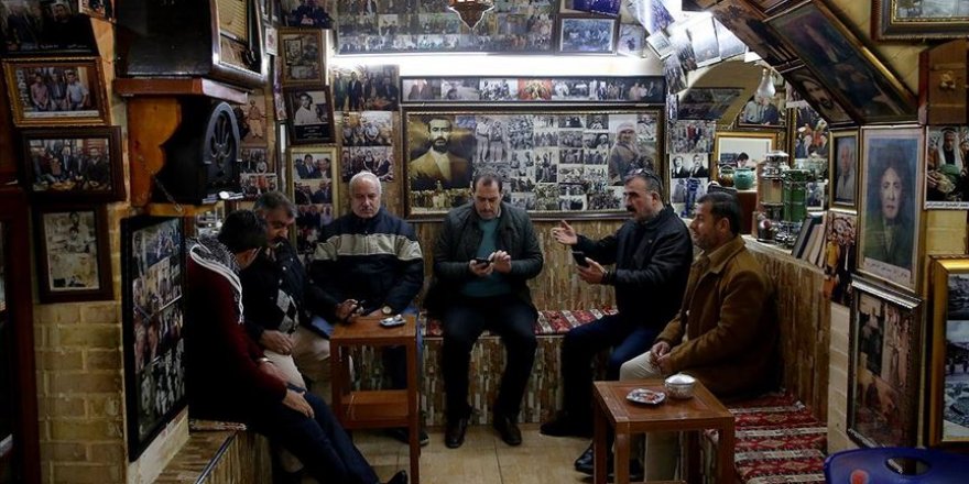 Erbil'deki 68 yıllık tarihi çay ocağı ilk günkü gibi hizmet veriyor