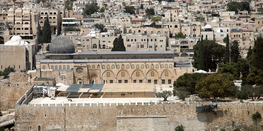 Mescid-i Aksa minberinden ABD'nin sözde barış planına tepki