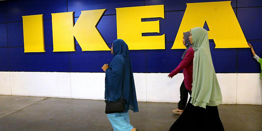 IKEA, başörtüsünü savundu müşterilerden tebrik yağdı