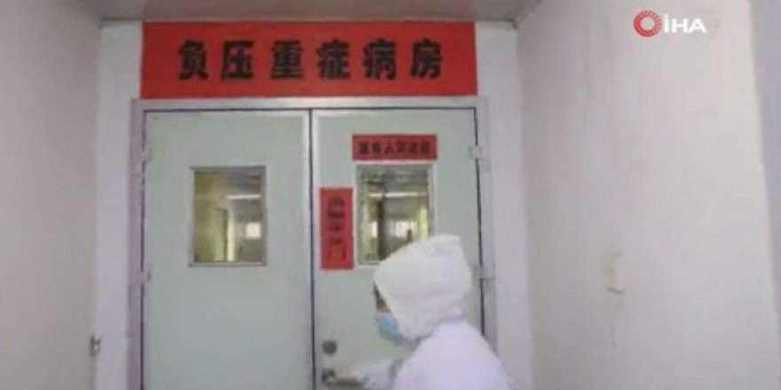 Çin'de karantinadaki hastalar görüntülendi