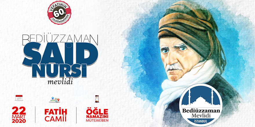 İstanbul Bediüzzaman Mevlidi'ne davet