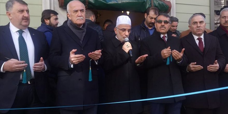 Fatih'teki Mercan Ağa Camisi restorasyonun ardından yeniden ibadete açıldı