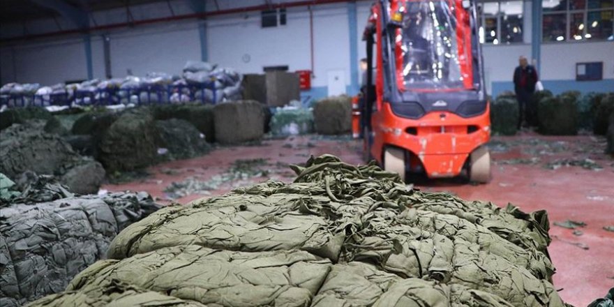 Atık kumaşlardan elde edilen iplikler 54 ülkeye ihraç ediliyor