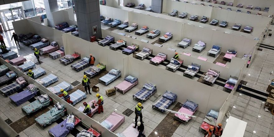 Yeni tip koronavirüs salgını zirveye çıktığında Vuhan'da 500 bin vakaya ulaşılabilir