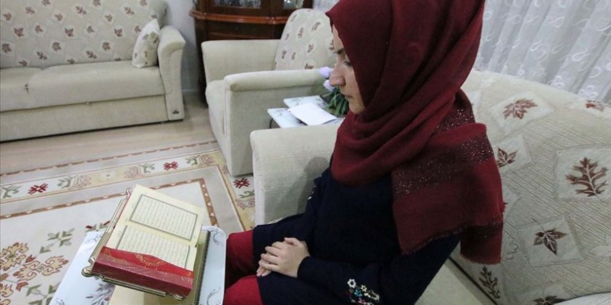 Yüzde 97'lik engelini Kur'an aşkıyla aşıp hafız oldu