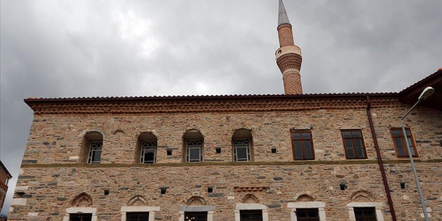 Aydın'da restorasyonu tamamlanan 429 yıllık cami ibadete açıldı