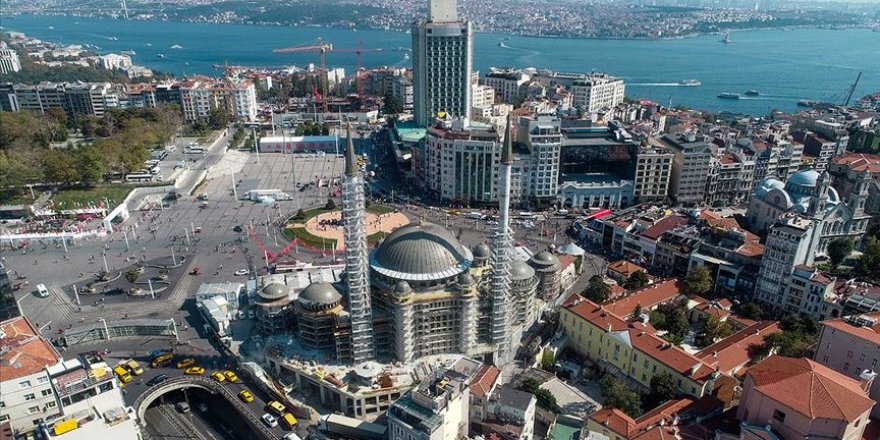 Taksim Camisi yıl sonunda tamamlanacak