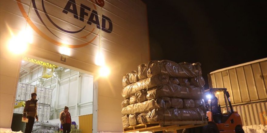 Elazığ ve Malatya valiliklerine 65 milyon lira acil yardım ödeneği gönderildi