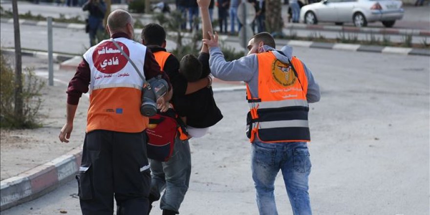 İsrail askerlerinin açtığı ateş sonucu yaralanan 9 yaşındaki Filistinli gözünü kaybetti