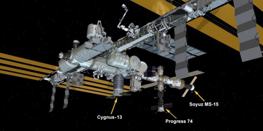 'Cyngus' kargo mekiği Uluslararası Uzay İstasyonu'na ulaştı