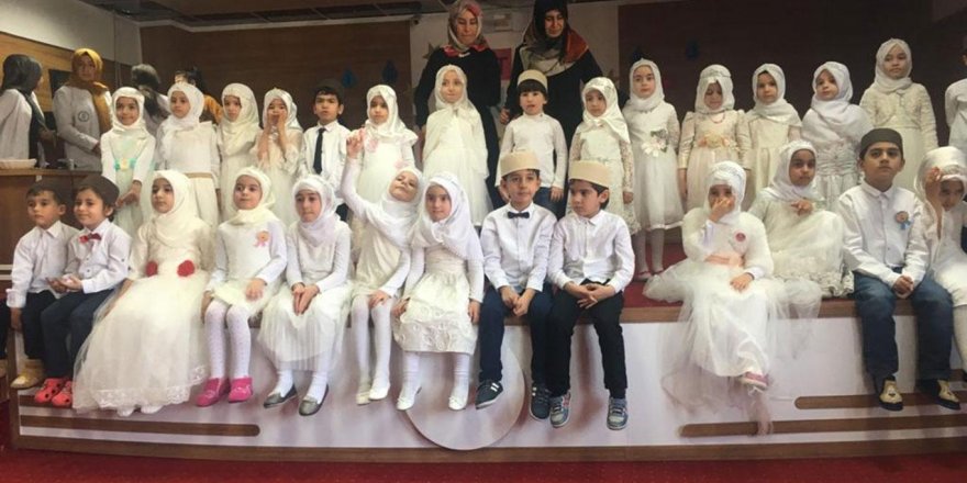 Çocuklar için Kur'an'a geçiş programı düzenlendi