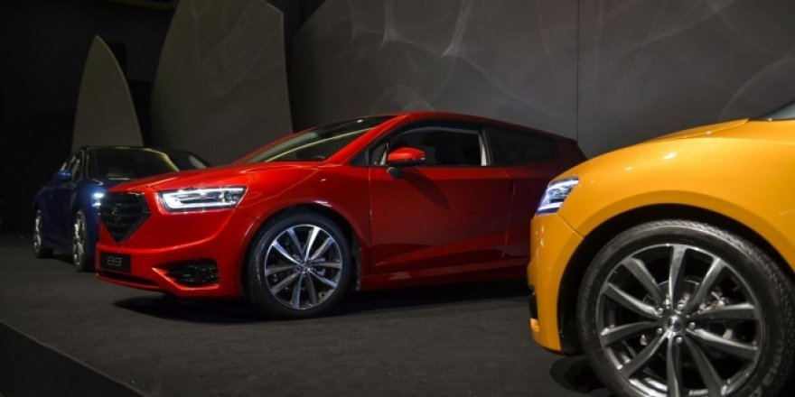 KKTC ilk yerli otomobili ‘Günsel'i tanıttı