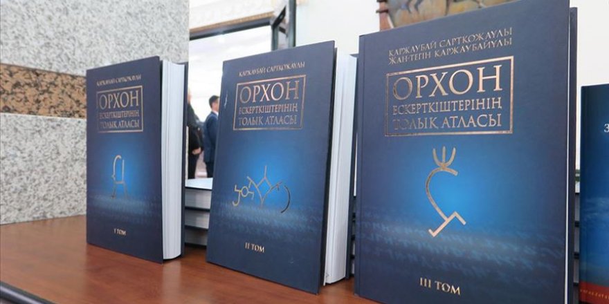 Türk yazıtları atlası 126 yıl sonra Kazakistan'da basıldı