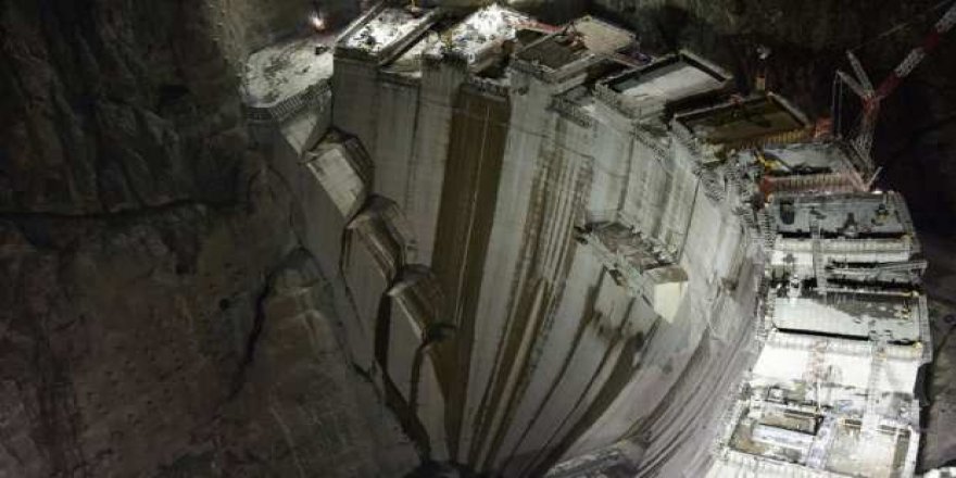 Yusufeli Barajı'nın dörtte üçü tamamlandı