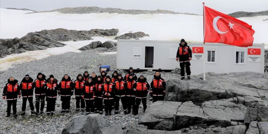 Antarktika Bilim Seferi'ni gerçekleştiren ekip Türk Üssü'ne ulaştı