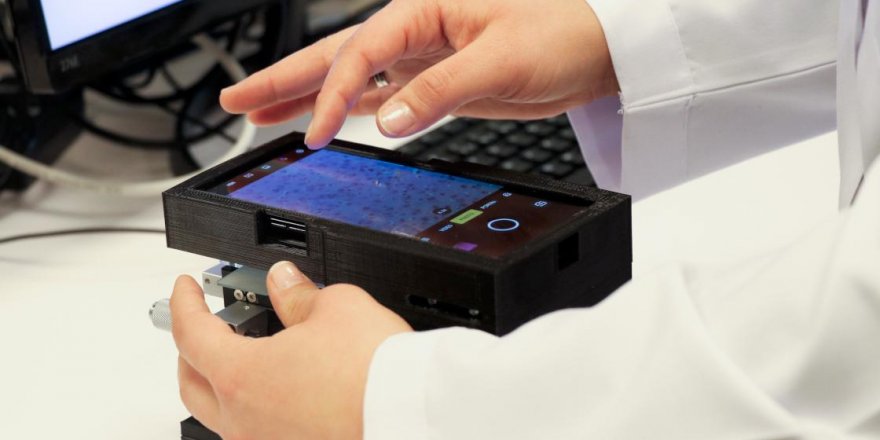 Türk bilim insanları görüntü kalitesi yüksek taşınabilir mikroskop geliştirdi