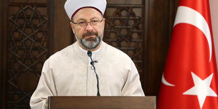 Diyanet İşleri Başkanı Erbaş'tan 'Regaib Kandili' mesajı