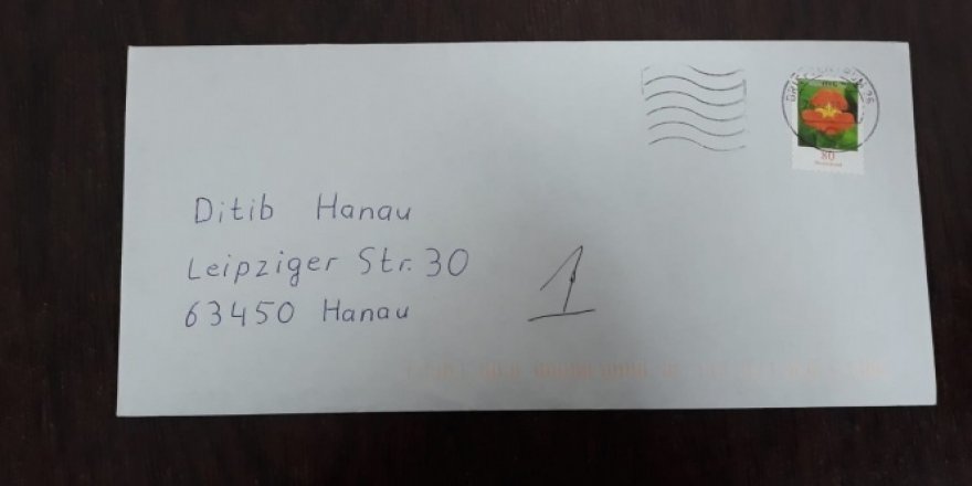 Hanau'da camiye tehdit mektubu