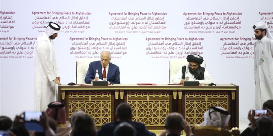 ABD ile Taliban barış anlaşmasını imzaladı