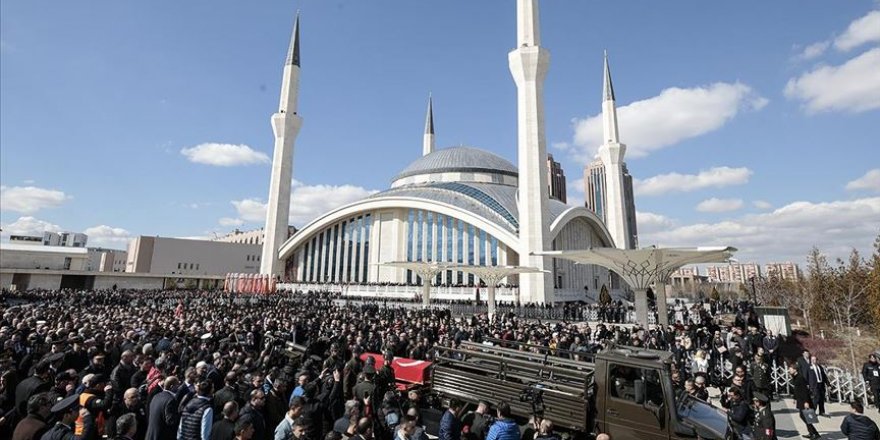 İdlib şehitlerine veda