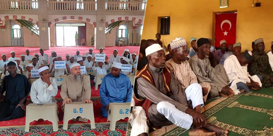 Afrika Müslümanlarından Türkiye'ye dua