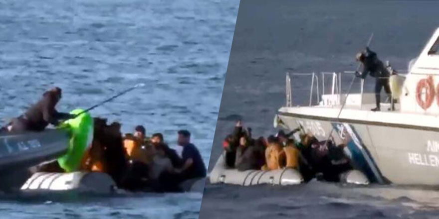 Vicdansızlar! Mültecilerin botunu batırmaya çalıştılar