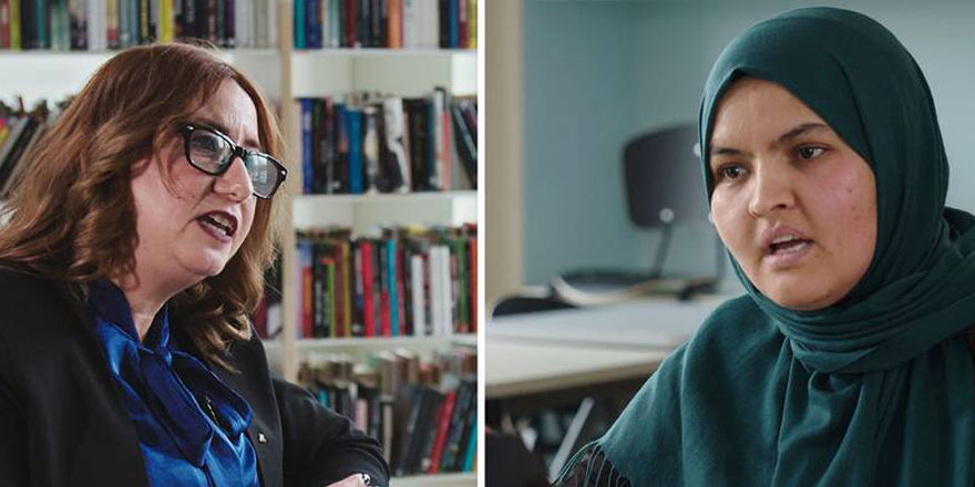 Başörtülü öğretmenden yasağı savunan Müslüman siyasetçiye: Rahatsız oluyorsan İsveç'i terk et