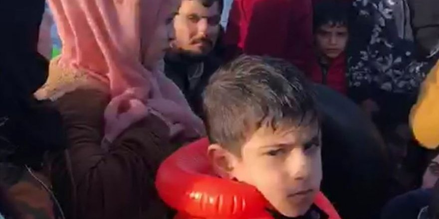 Sığınmacıların Ege Denizi'nde yaşadığı dram çocukların çığlıklarına yansıdı