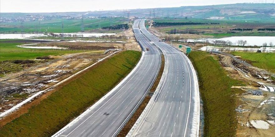 Kuzey Marmara Otoyolu'nun Kınalı-Çatalca kesimi açılıyor