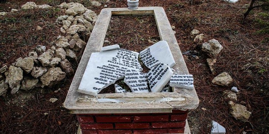 Mezarlıkta ilginç olay! 'Görünce herkes çok üzüldü'