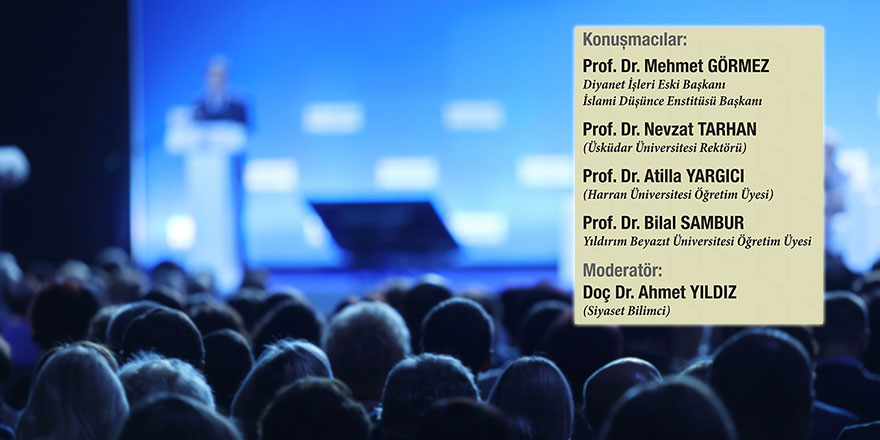 ‘Dine Hizmette Gönüllülük ve Sosyal Sorumluluk’ paneli