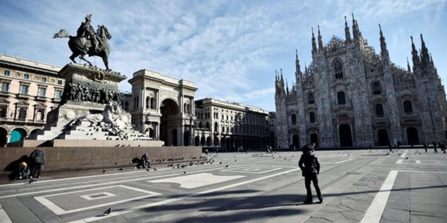 Corona virüs salgını nedeniyle İtalya'nın tamamı karantina altında