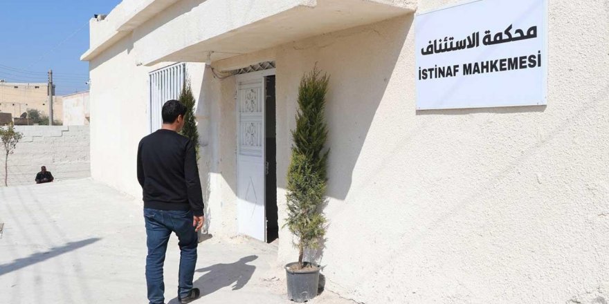Tel Abyad'da "Adliye Binası" hizmete açıldı