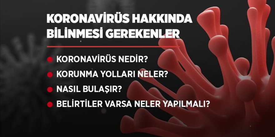 Koronavirüs hakkında bilinmesi gerekenler