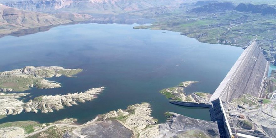 Ilısu Barajı'nda su seviyesi 87 metreye ulaştı