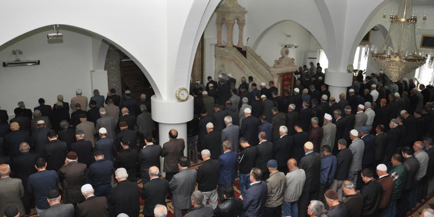 Cuma namazı Kuzey Ankara Camii’nde kılındı