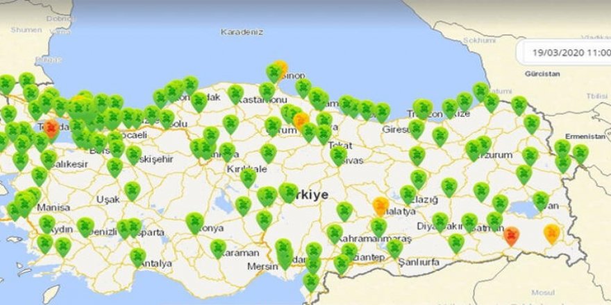 Türkiye evde kaldı! Havanın kalitesi arttı