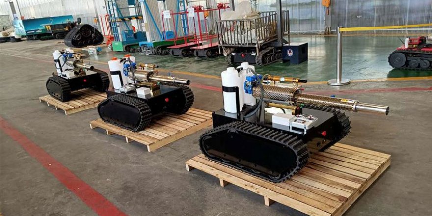 'Salgın karşıtı robot' koronavirüsle mücadele edecek
