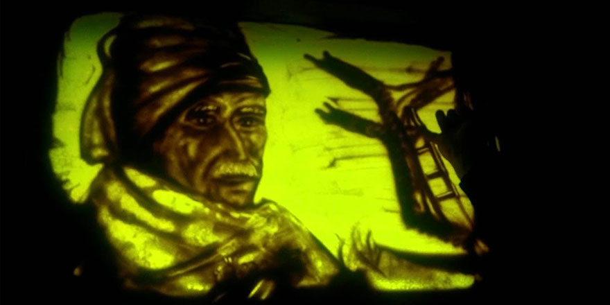 Kum sanatçısından Bediüzzaman portresi