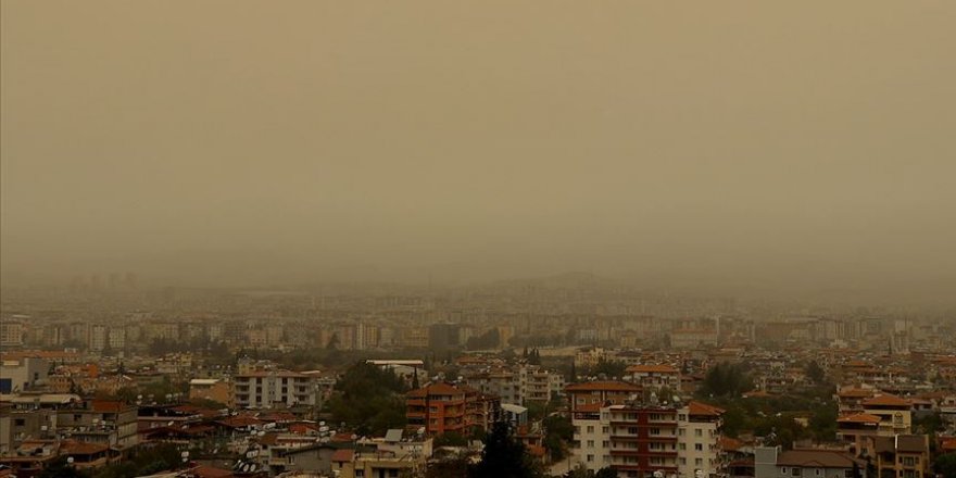 Meteorolojiden toz taşınımı uyarısı