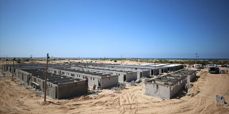 Gazze'de koronavirüsle mücadele için 1000 karantina odası inşasında sona gelindi