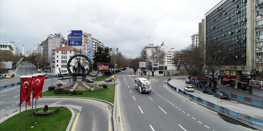 Başkentte toplu ulaşım aracı kullanımı yüzde 84 azaldı
