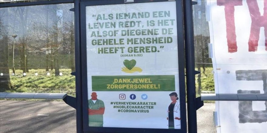 Sağlık çalışanlarına Kur'an-ı Kerim'den ayetle teşekkür