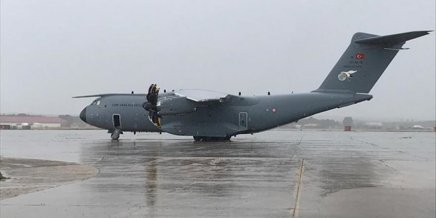 Türkiye'nin gönderdiği sağlık malzemeleri İspanya'ya ulaştı