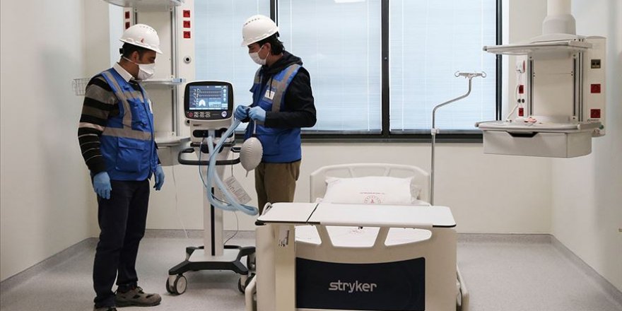 Koronavirüsle mücadelede kullanılacak solunum cihazlarının ilk partisi ulaştı