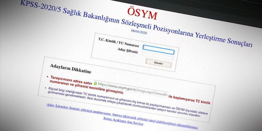 Sağlık Bakanlığına 18 bin personel yerleştirme sonuçları açıklandı