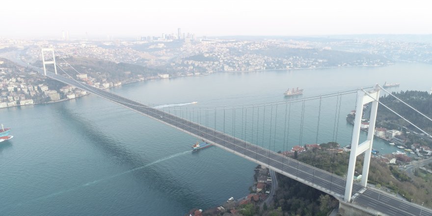 Sokağa çıkma yasağı sonrası İstanbul havadan görüntülendi