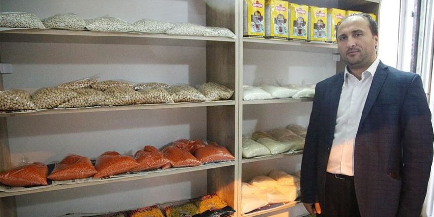 İmam, camide 'sosyal market' kurdu